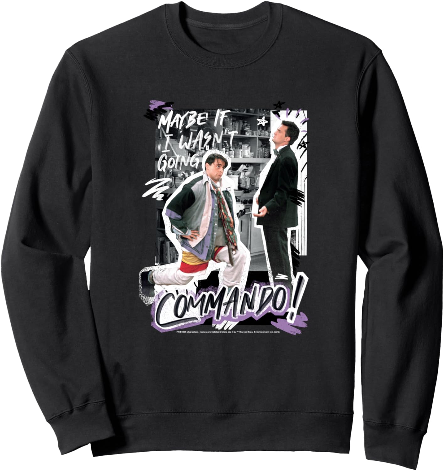 Толстовка, Чендлер в черной толстовке Друг Джои без нижнего белья Friends
Толстовка, Чендлер в черной толстовке Друг Джои без нижнего белья Friends