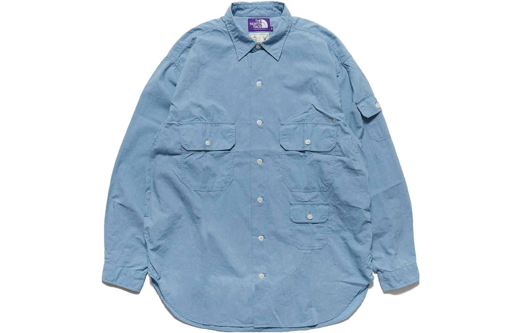 THE NORTH FACE PURPLE LABEL Рубашка унисекс синяя
THE NORTH FACE PURPLE LABEL Рубашка унисекс синяя