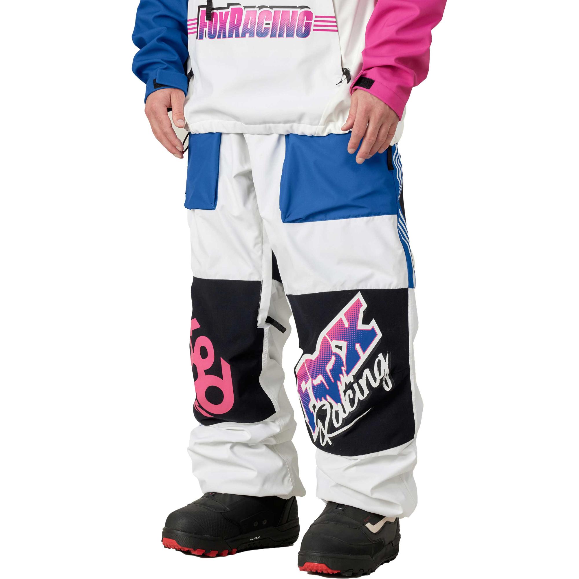 Мужские гоночные брюки Fox Racing Shell Pants 686, Fox White Colorblock
Мужские гоночные брюки Fox Racing Shell Pants 686, Fox White Colorblock