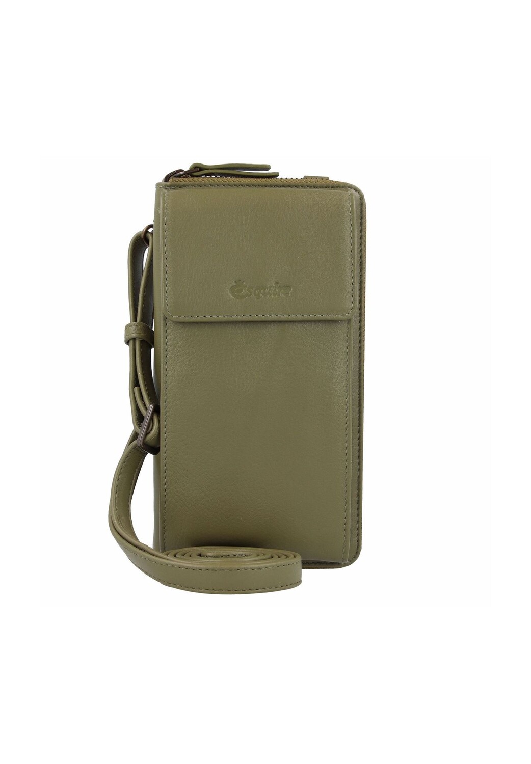 Кожаный чехол для мобильного телефона Peru 10 см Esquire, цвет Olive Gesamt Breite
Кожаный чехол для мобильного телефона Peru 10 см Esquire, цвет Olive Gesamt Breite