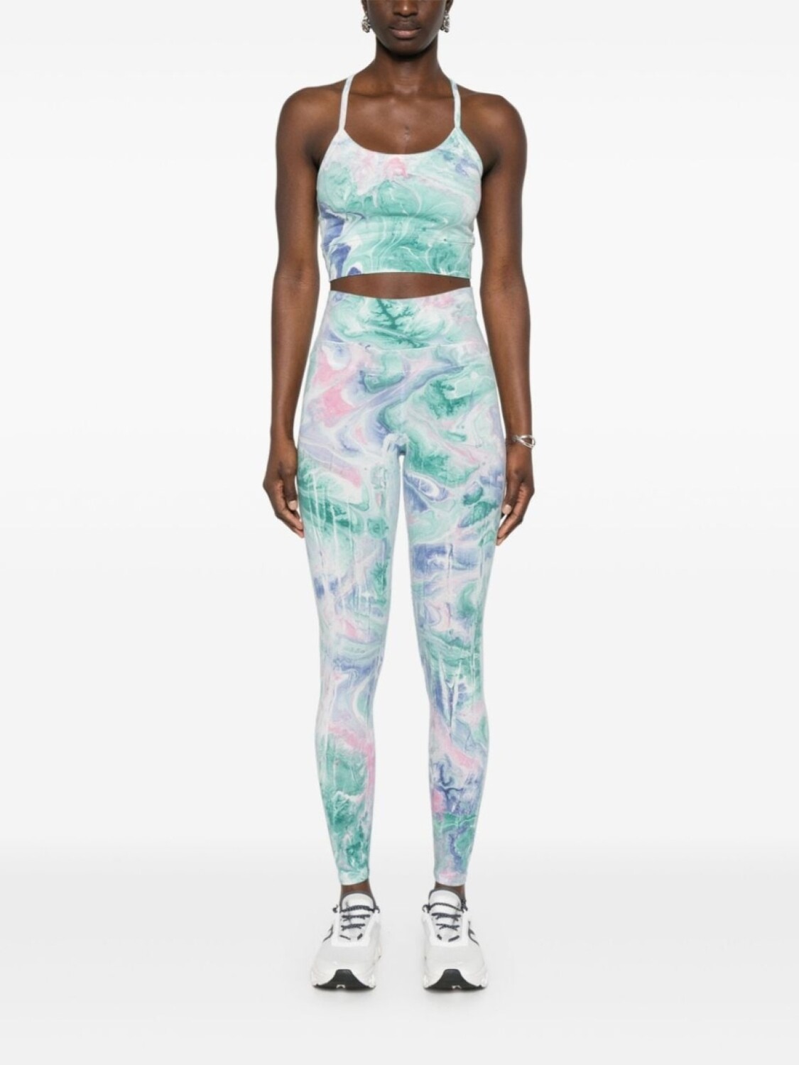 ELECTRIC & ROSE спортивный бюстгальтер Mia с узором, зеленый
ELECTRIC & ROSE спортивный бюстгальтер Mia с узором, зеленый