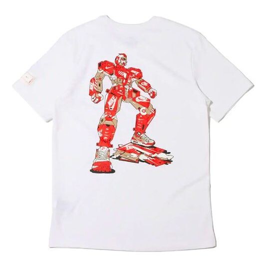 Футболка Men's Nike Sportswear Transformers Printing Sports Round Neck Short Sleeve White T-Shirt, белый
Футболка Men's Nike Sportswear Transformers Printing Sports Round Neck Short Sleeve White T-Shirt, белый