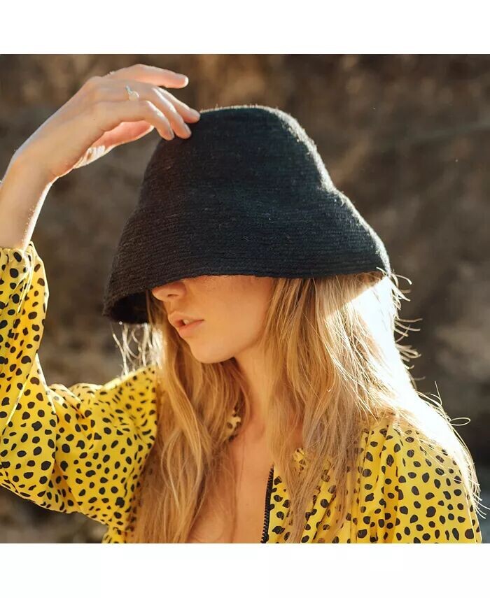 Черная джутовая соломенная шляпа Brunna o Naomi Brunnaco, черный
Черная джутовая соломенная шляпа Brunna o Naomi Brunnaco, черный