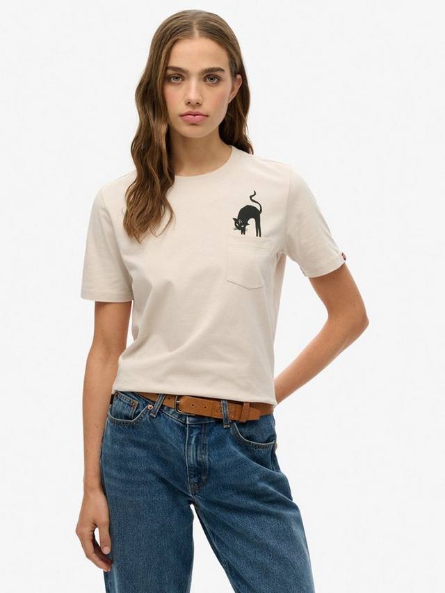 Футболка с круглым вырезом из органического хлопка Superdry
Футболка с круглым вырезом из органического хлопка Superdry