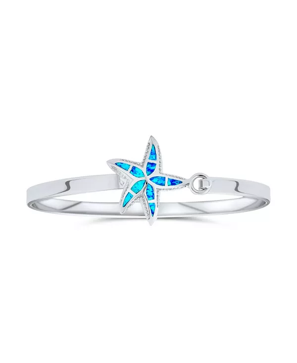 Браслет с морской звездой и синтетическим голубым опалом, стерлинговое серебро Bling Jewelry, opal
Браслет с морской звездой и синтетическим голубым опалом, стерлинговое серебро Bling Jewelry, opal