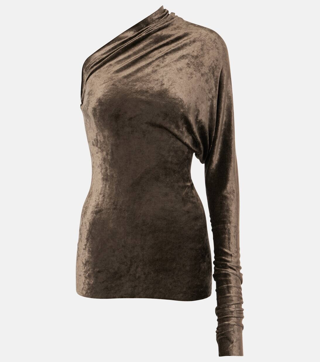Бархатный топ на одно плечо Lilies Diana Rick Owens, цвет taupe
Бархатный топ на одно плечо Lilies Diana Rick Owens, цвет taupe