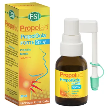 Esi Propolaid PropolGola Forte Спрей для здоровья горла Мята 20 мл Без глютена
Esi Propolaid PropolGola Forte Спрей для здоровья горла Мята 20 мл Без глютена