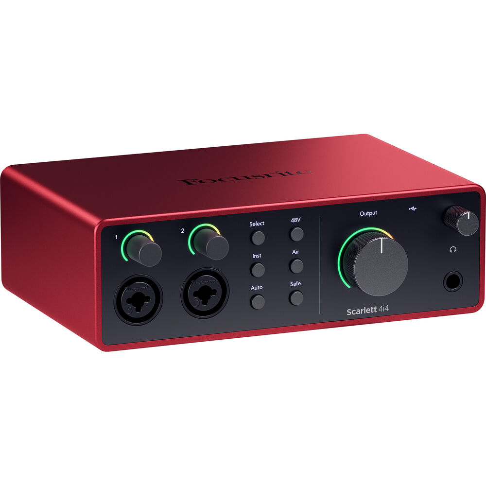 Аудио/MIDI-интерфейс Focusrite Scarlett 4i4 USB-C (4-го поколения)
Аудио/MIDI-интерфейс Focusrite Scarlett 4i4 USB-C (4-го поколения)