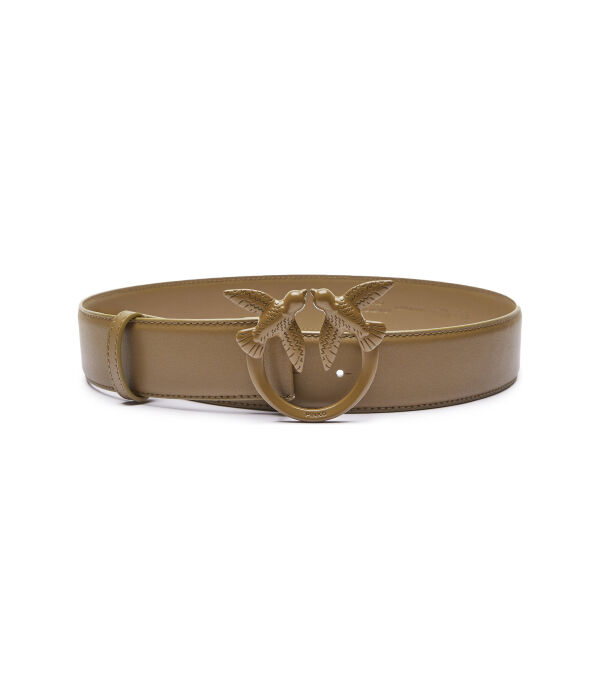 Кожаный ремень Love Berry Pinko, хаки
Кожаный ремень Love Berry Pinko, хаки