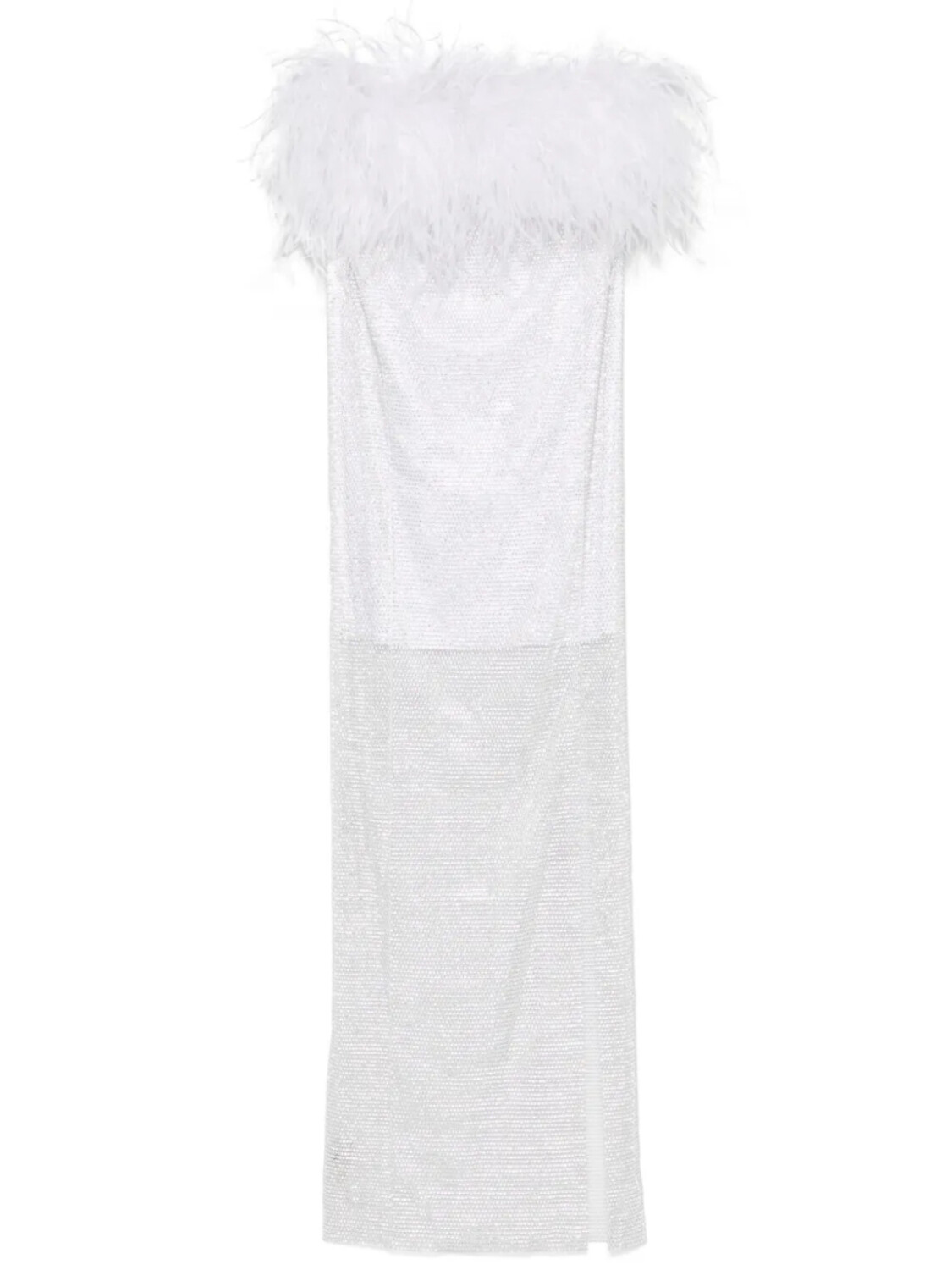 Santa Brands платье миди с перьями, белый
Santa Brands платье миди с перьями, белый