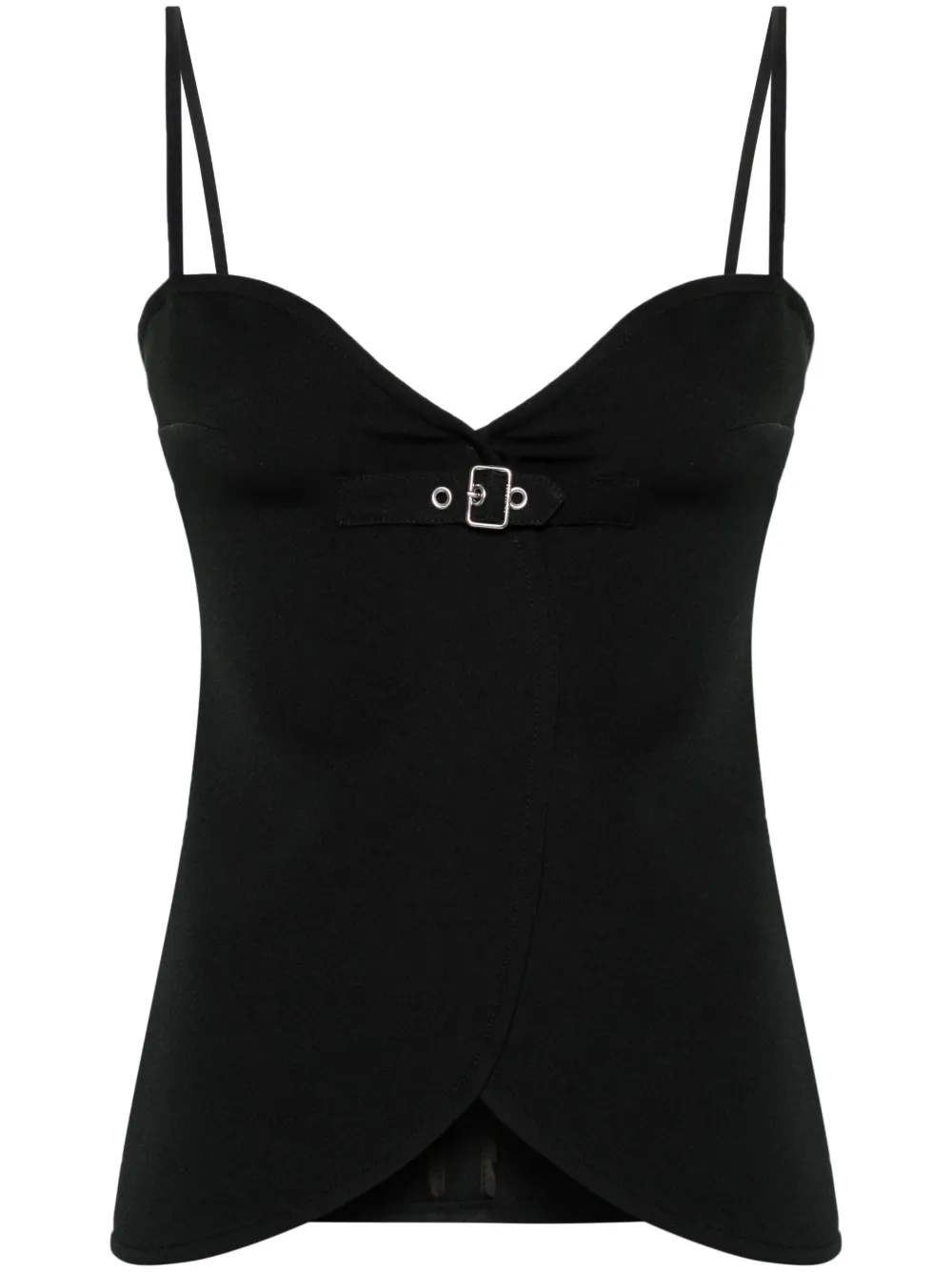 Твиловый топ Ellipse Courrèges, черный
Твиловый топ Ellipse Courrèges, черный