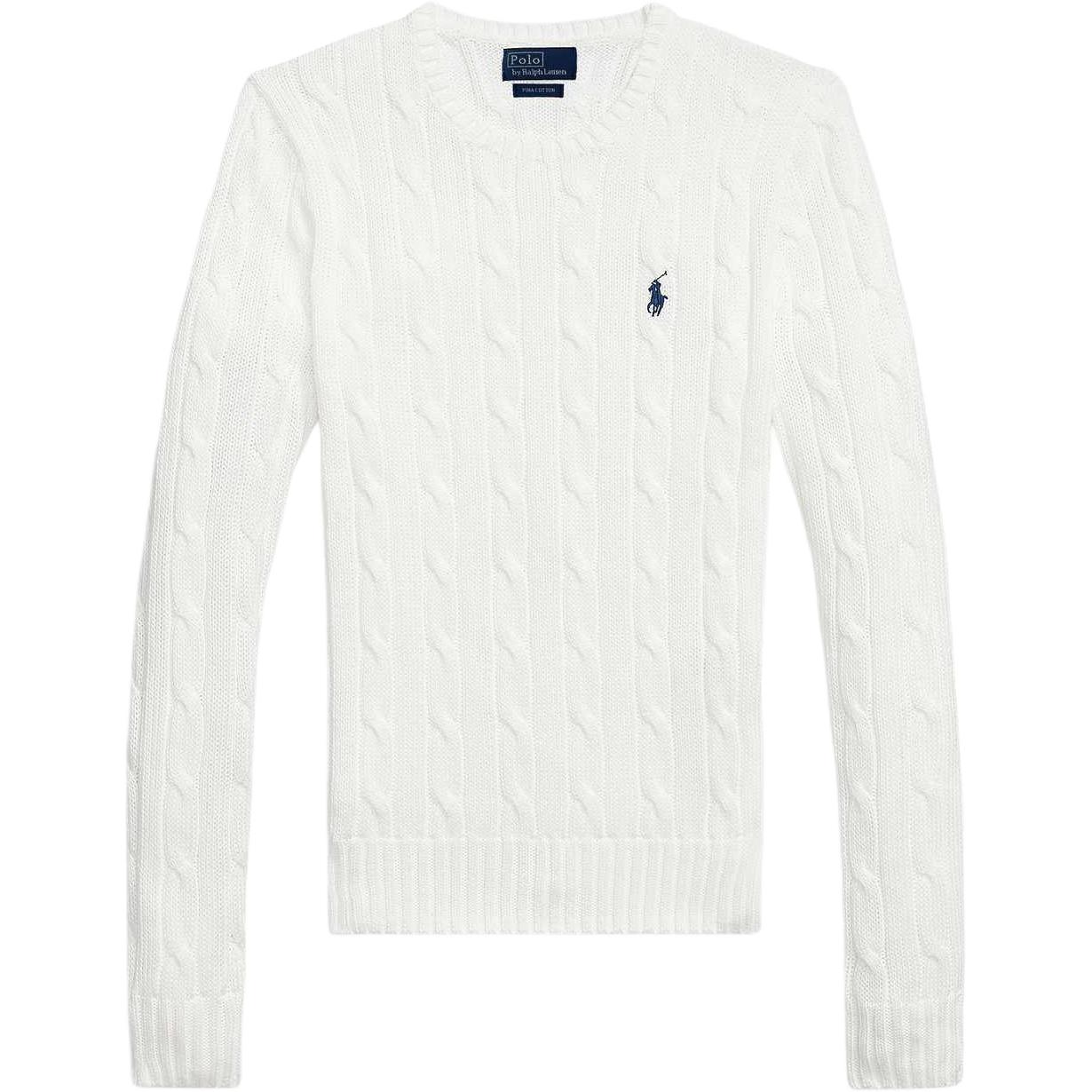 Свитер крупной вязки с круглым вырезом Polo Ralph Lauren, белый
Свитер крупной вязки с круглым вырезом Polo Ralph Lauren, белый