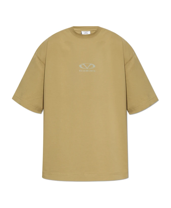 Футболка с принтом Vetements, зеленый
Футболка с принтом Vetements, зеленый