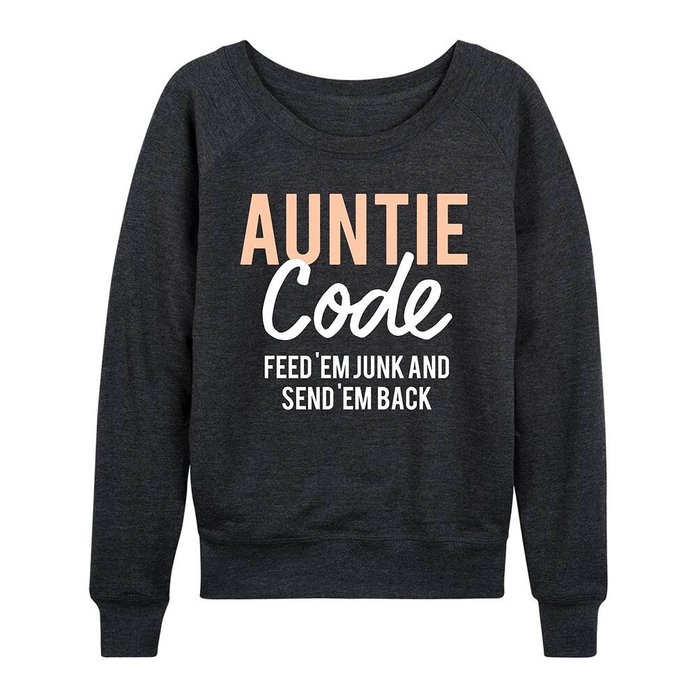 Женский легкий свитшот из френч терри Auntie Code Licensed Character, цвет Heather Charcoal
Женский легкий свитшот из френч терри Auntie Code Licensed Character, цвет Heather Charcoal