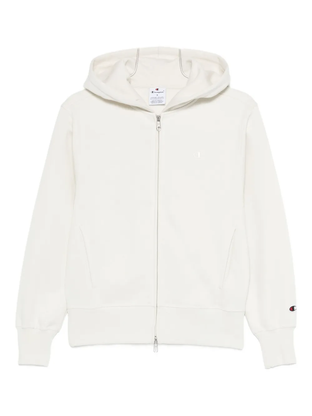 Худи на молнии с логотипом Champion, белый
Худи на молнии с логотипом Champion, белый