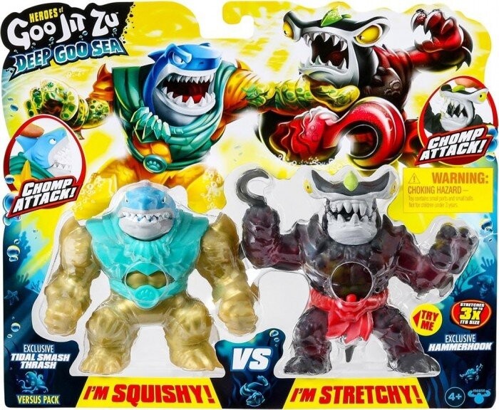 Goo Jit Zu - Deep Goo Sea Versus Pack: Tidal Smash Inna marka
Goo Jit Zu - Deep Goo Sea Versus Pack: Tidal Smash Inna marka