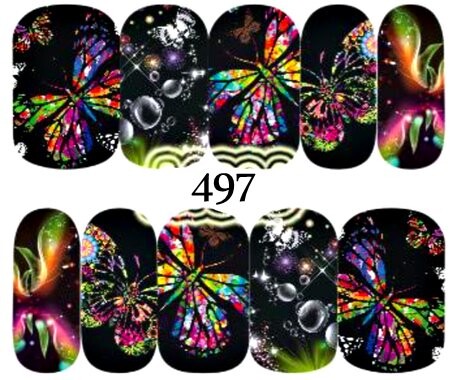 Водные наклейки для ногтей - №497, Raisin
Водные наклейки для ногтей - №497, Raisin