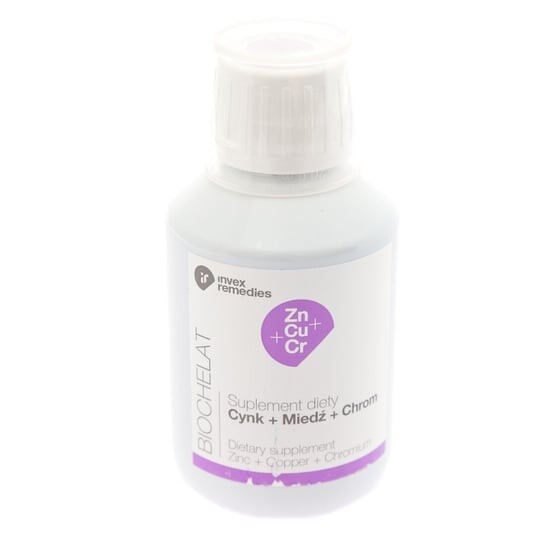 Цинк+Медь+Хром Zn-Cu-Cr Invex Remedies, 150 мл 
Цинк+Медь+Хром Zn-Cu-Cr Invex Remedies, 150 мл