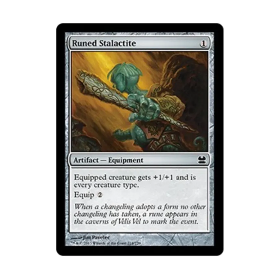 CCG Рунический сталактит (С), MTG - Modern Masters 2013
CCG Рунический сталактит (С), MTG - Modern Masters 2013