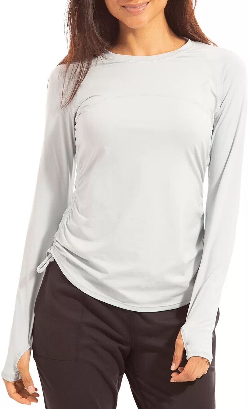 Bloquv Женская солнцезащитная рубашка с длинным рукавом и шнурком UPF 50 
Bloquv Женская солнцезащитная рубашка с длинным рукавом и шнурком UPF 50