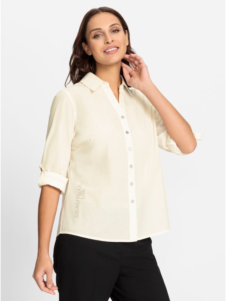 Блузка с длинными рукавами цвета шампанского WITT WEIDEN
Блузка с длинными рукавами цвета шампанского WITT WEIDEN