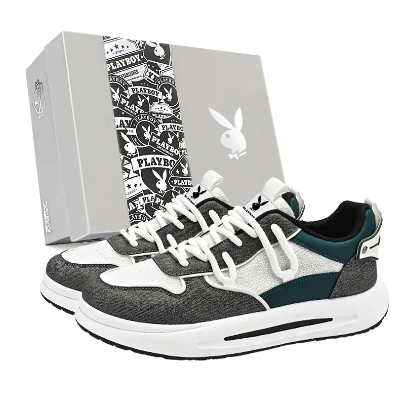 Низкие повседневные туфли для мужчин Playboy, White Black
Низкие повседневные туфли для мужчин Playboy, White Black