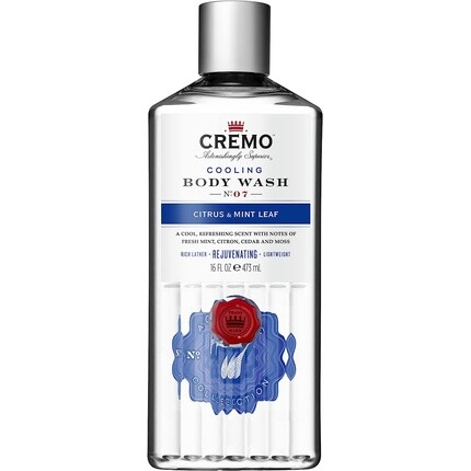 Охлаждающий гель для душа для мужчин, омолаживающий гель для душа с цитрусовыми и листьями мяты, 473 мл, Cremo
Охлаждающий гель для душа для мужчин, омолаживающий гель для душа с цитрусовыми и листьями мяты, 473 мл, Cremo