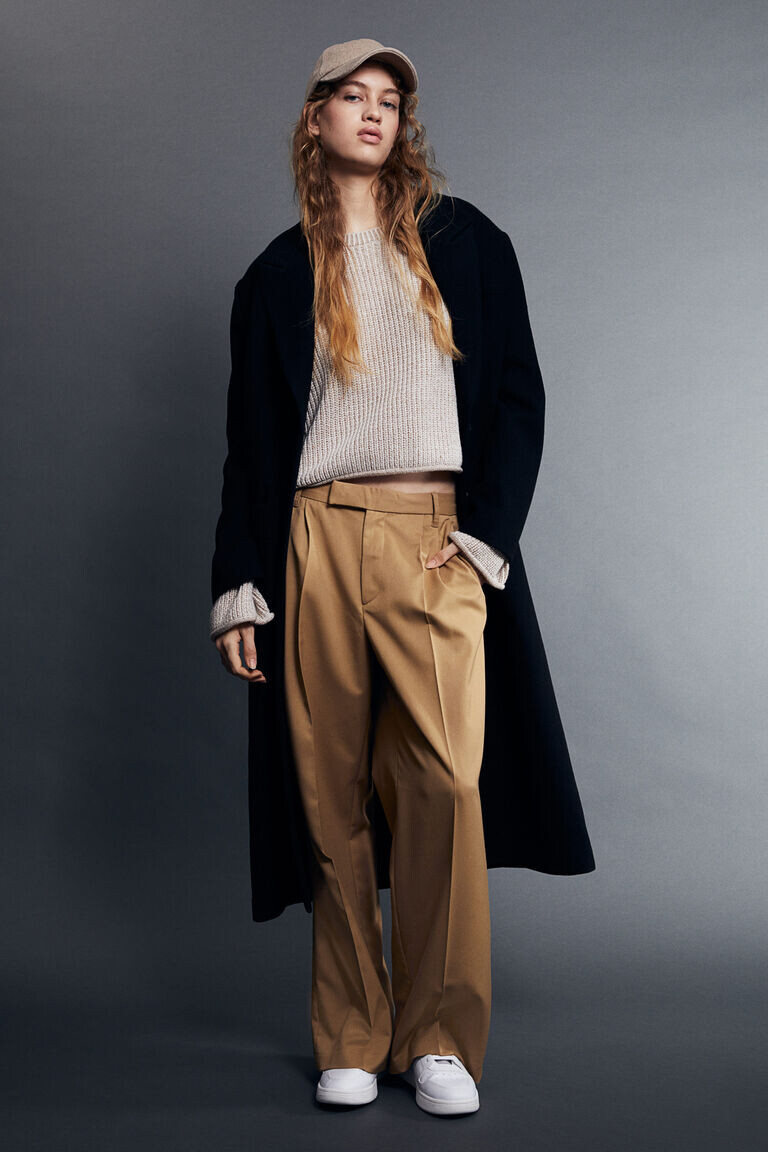 Индивидуальные брюки H&M, бежевый
Индивидуальные брюки H&M, бежевый