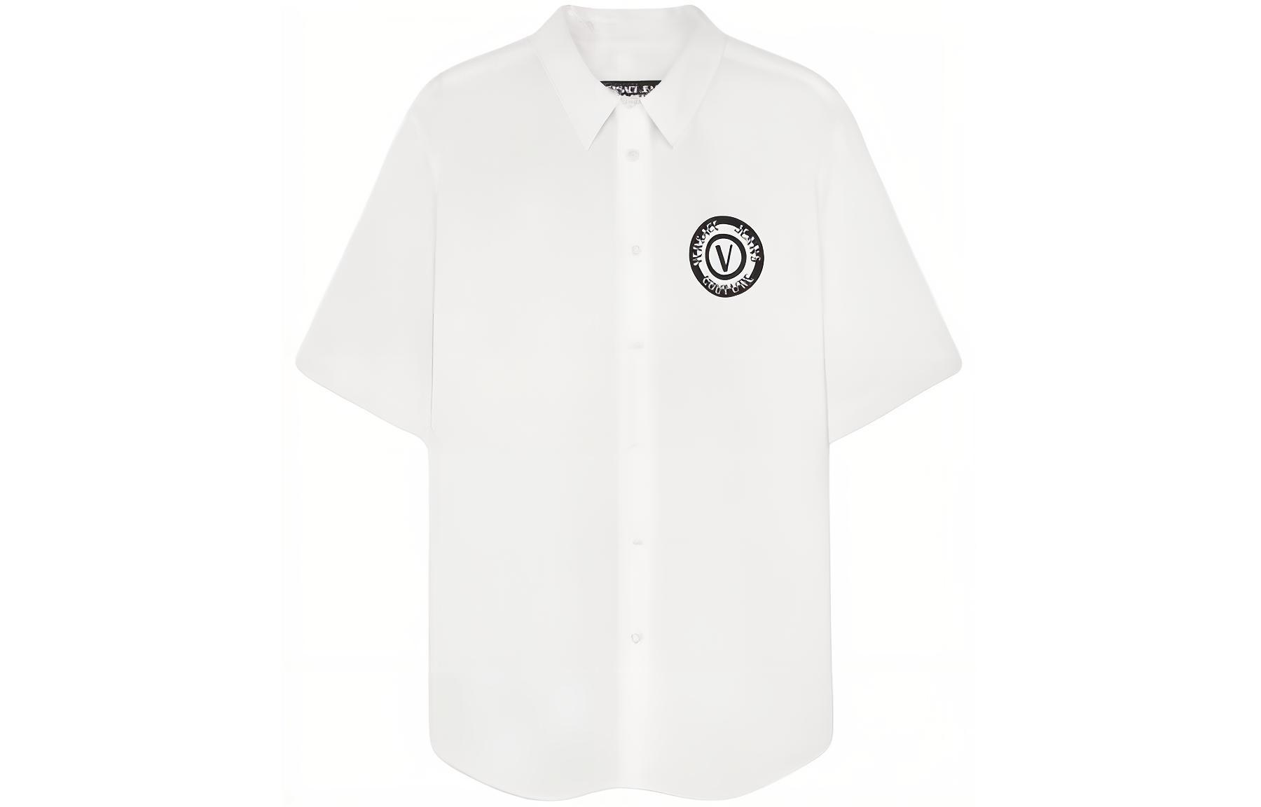 Футболка с V-образным вырезом и асимметричным подолом VERSACE JEANS COUTURE, белый
Футболка с V-образным вырезом и асимметричным подолом VERSACE JEANS COUTURE, белый