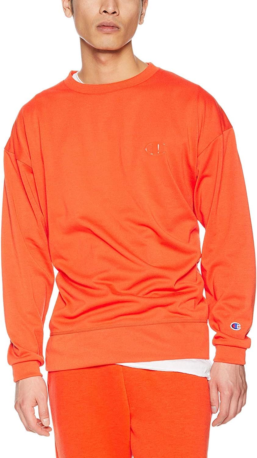 Мужская футболка с длинным рукавом Champion C3-P417, прозрачный гелевый принт, логотип One Point, оранжевый
Мужская футболка с длинным рукавом Champion C3-P417, прозрачный гелевый принт, логотип One Point, оранжевый