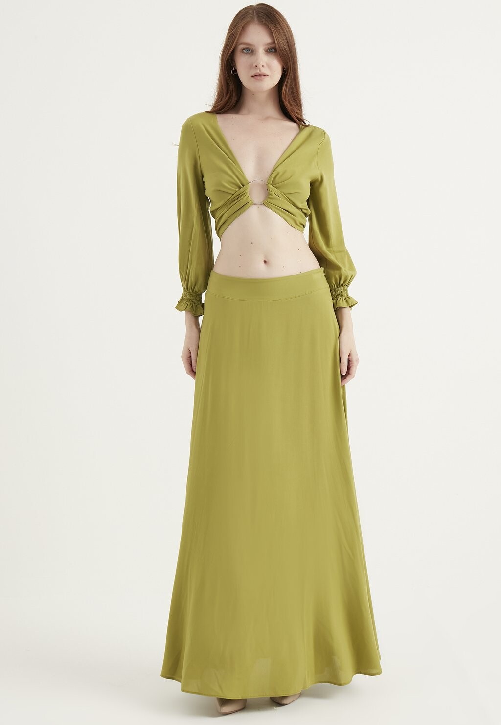 Юбка макси Chiquelle, зеленый
Юбка макси Chiquelle, зеленый