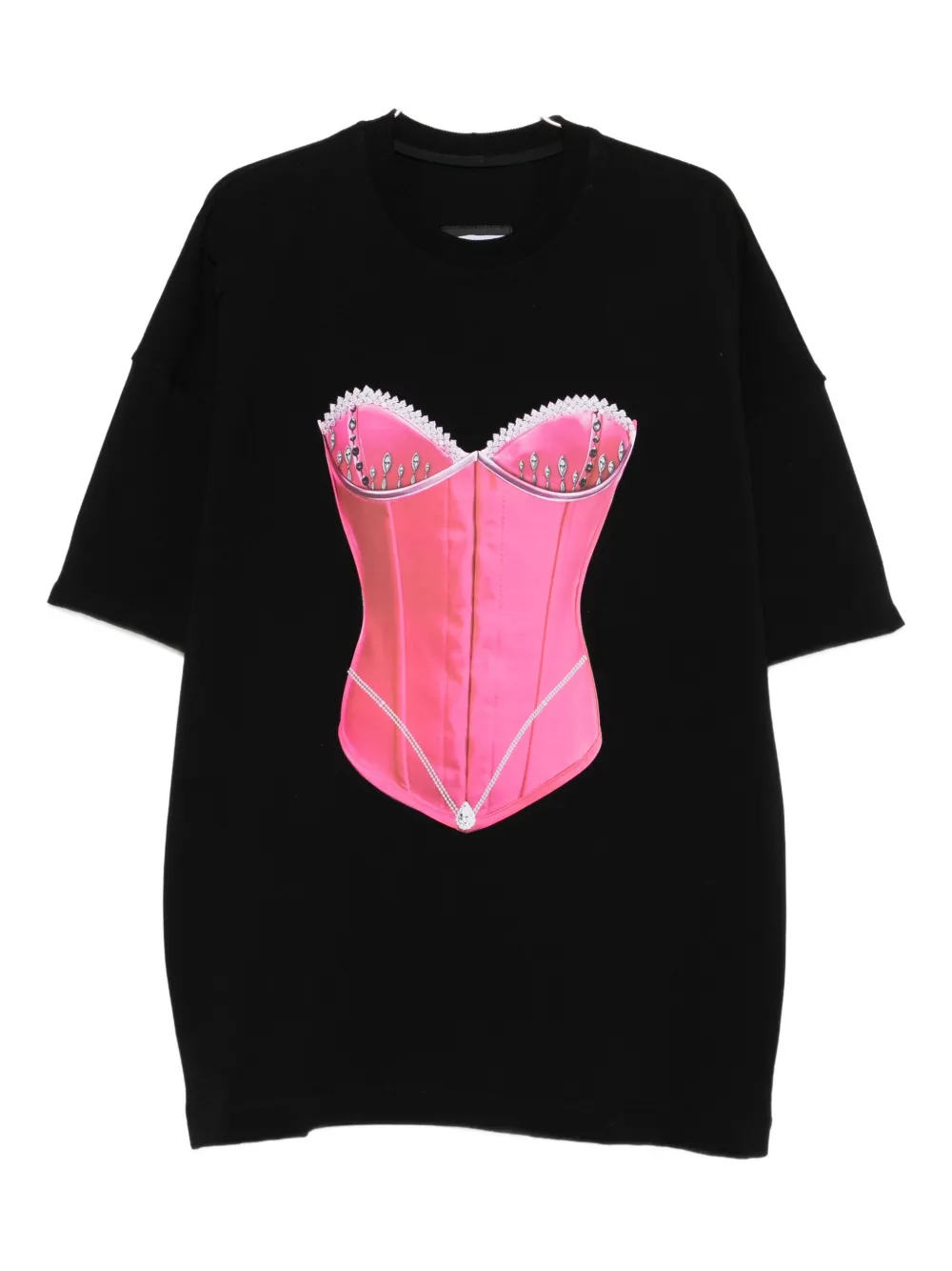 Футболка с принтом корсета HAMZA, черный
Футболка с принтом корсета HAMZA, черный