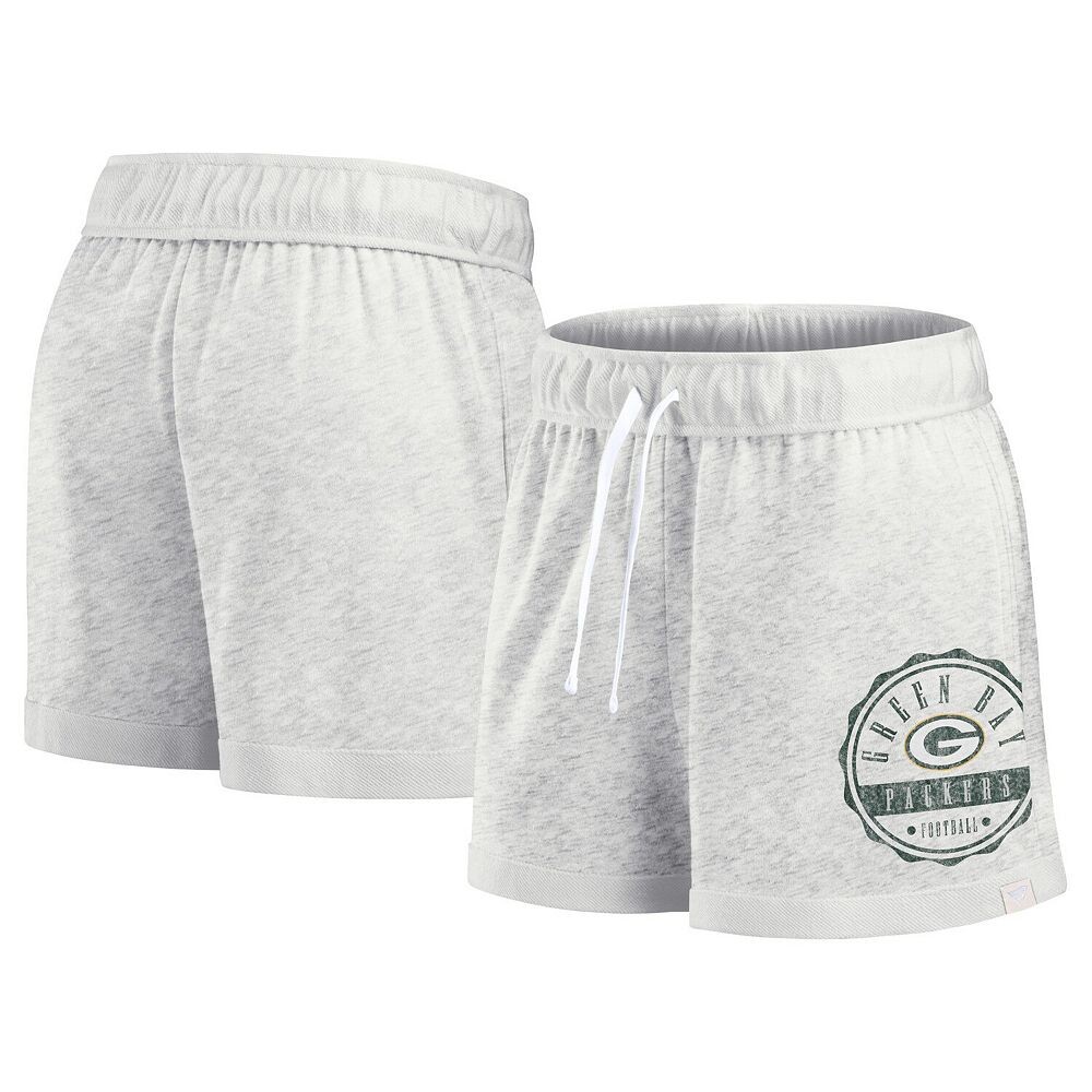 Женские винтажные шорты с логотипом Fanatics Oatme Green Bay Packers, цвет Pkr Multi
Женские винтажные шорты с логотипом Fanatics Oatme Green Bay Packers, цвет Pkr Multi