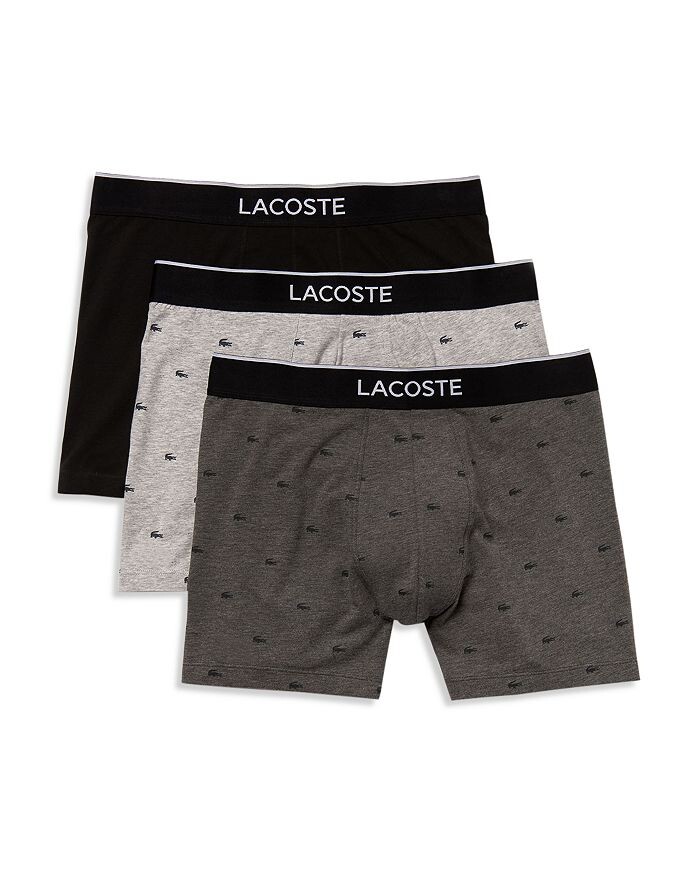 Длинные боксеры Lacoste из хлопка с эластичным логотипом на поясе, 3 шт, мультиколор
Длинные боксеры Lacoste из хлопка с эластичным логотипом на поясе, 3 шт, мультиколор