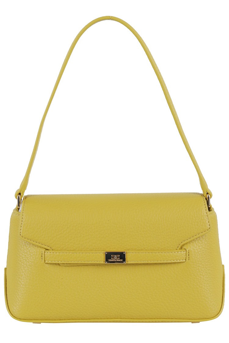 Текстурированная наплечная сумка с ремнем, украшенным логотипом Elisabetta Franchi, желтый
Текстурированная наплечная сумка с ремнем, украшенным логотипом Elisabetta Franchi, желтый
