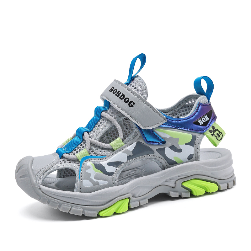 Нескользящие, износостойкие, дышащие детские сандалии для детей BOBDOG, серый/синий
Нескользящие, износостойкие, дышащие детские сандалии для детей BOBDOG, серый/синий