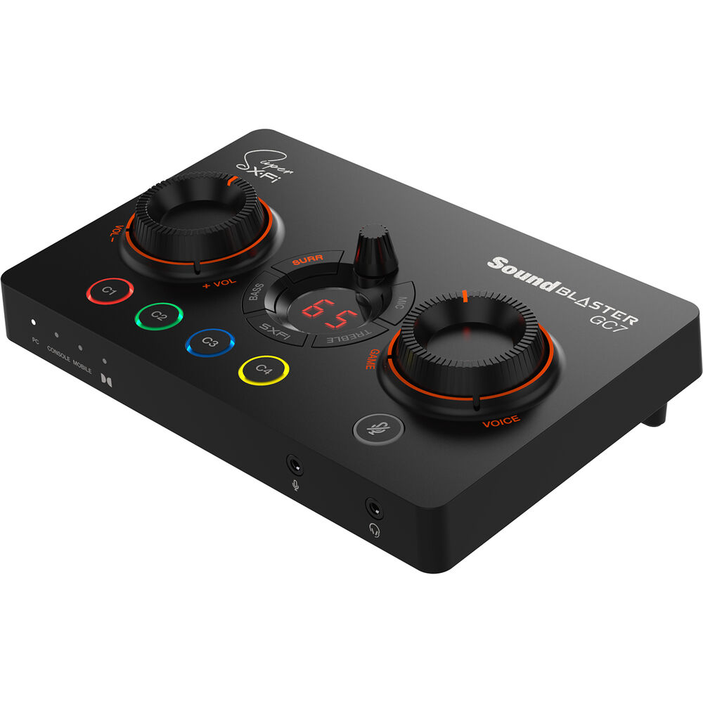 Звуковая карта Creative Labs Sound Blaster GC7 USB DAC Amp 70SB185000000
Звуковая карта Creative Labs Sound Blaster GC7 USB DAC Amp 70SB185000000