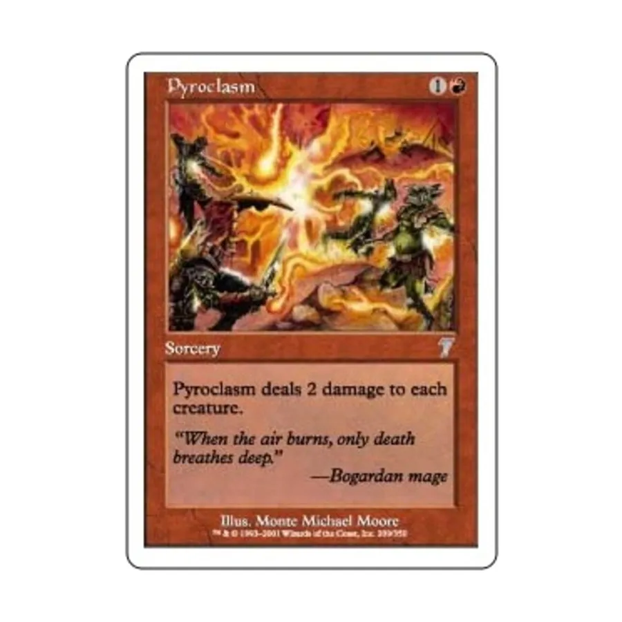 CCG Пироклазм (U), MTG - 7th Edition
CCG Пироклазм (U), MTG - 7th Edition