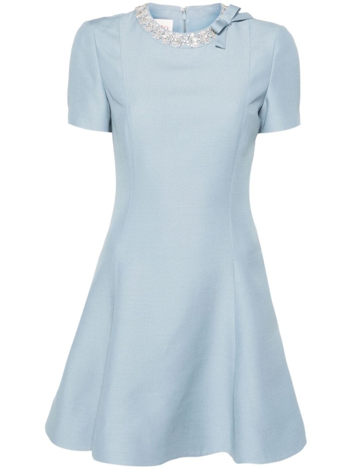 Valentino Garavani расклешенное платье с кристаллами, синий
Valentino Garavani расклешенное платье с кристаллами, синий