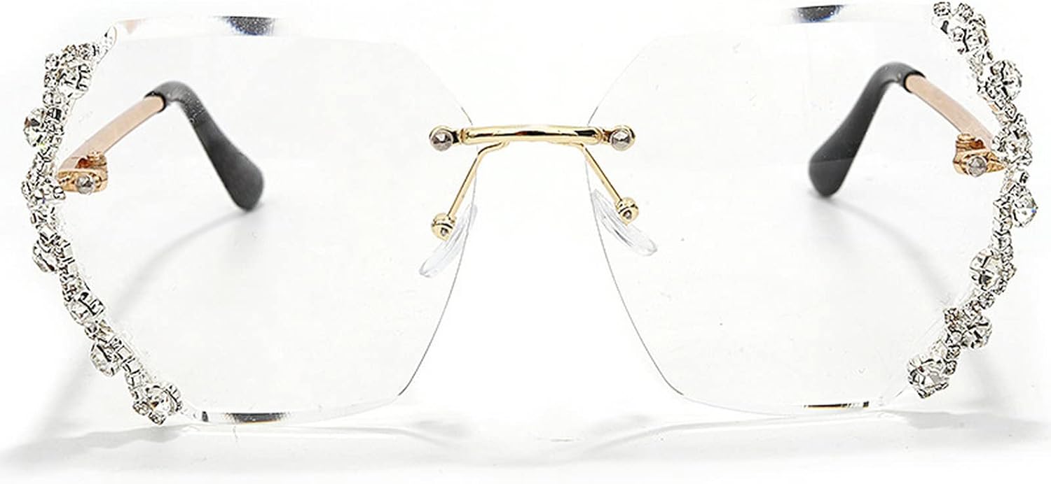 Модные солнцезащитные очки без оправы с кристаллами для женщин, винтажные квадратные солнцезащитные очки с блестящими стразами, роскошные солнцезащитные очки с крупными бриллиантами mincl, Gray
Модные солнцезащитные очки без оправы с кристаллами для женщин, винтажные квадратные солнцезащитные очки с блестящими стразами, роскошные солнцезащитные очки с крупными бриллиантами mincl, Gray