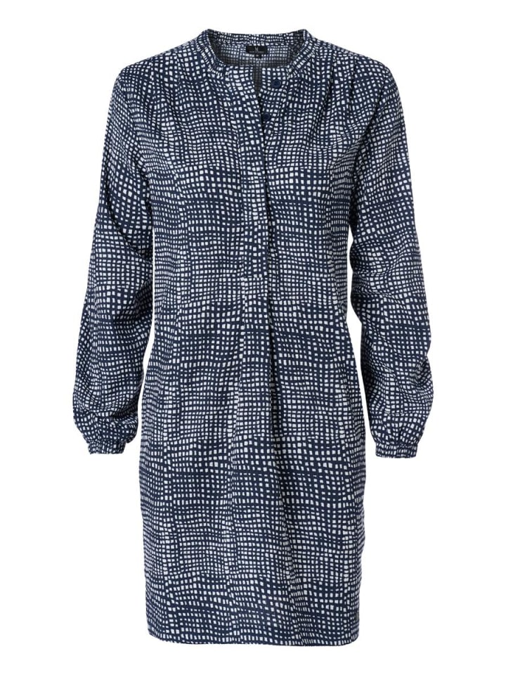 Платье до колена Mart Visser, цвет cecile tunika mit print marineblau/weiß 
Платье до колена Mart Visser, цвет cecile tunika mit print marineblau/weiß