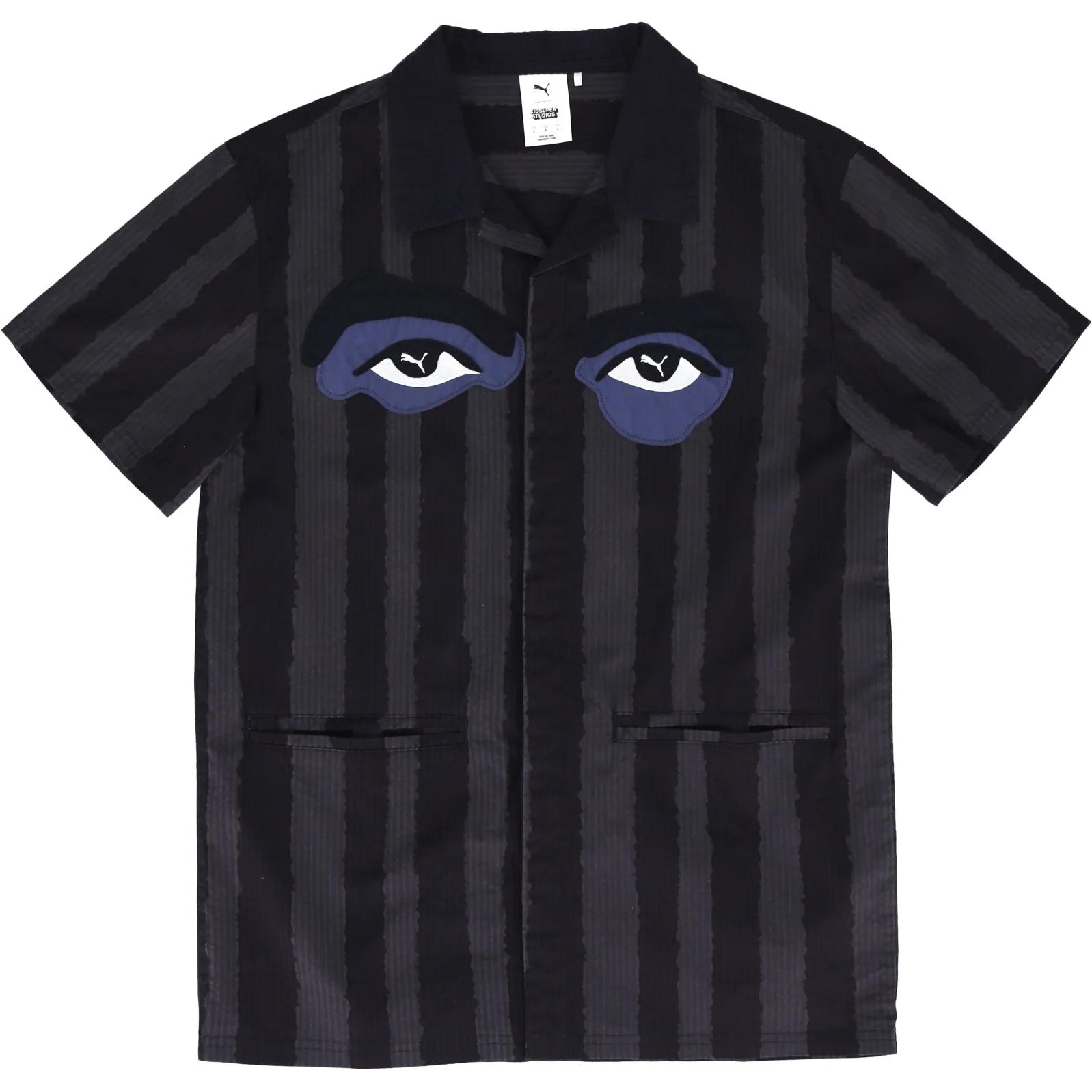 Kidsuper полосатая рубашка PUMA, черный
Kidsuper полосатая рубашка PUMA, черный