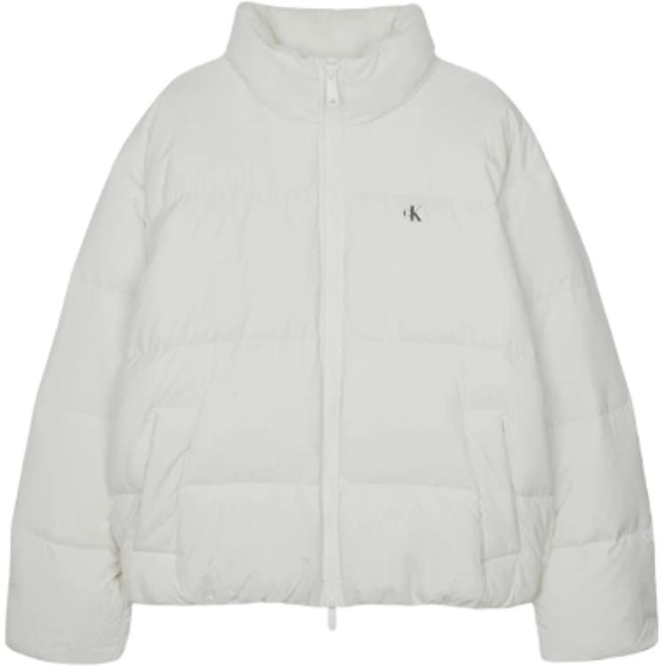 Мужская пуховая куртка с воротником-стойкой, средней высоты Calvin Klein, ybi-айвори
Мужская пуховая куртка с воротником-стойкой, средней высоты Calvin Klein, ybi-айвори