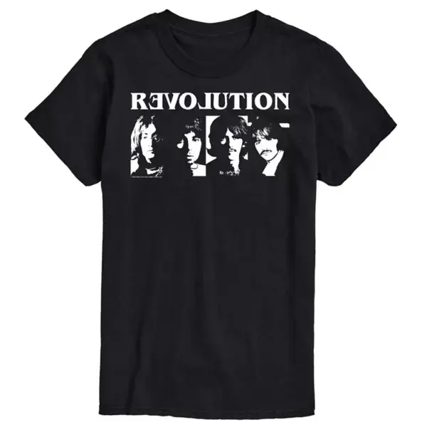 Футболка The Beatles Revolution от Big & Tall Licensed Character, черный
Футболка The Beatles Revolution от Big & Tall Licensed Character, черный