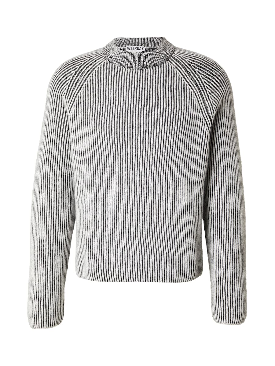 Свитер WEEKDAY, светло-серый/темно-серый
Свитер WEEKDAY, светло-серый/темно-серый