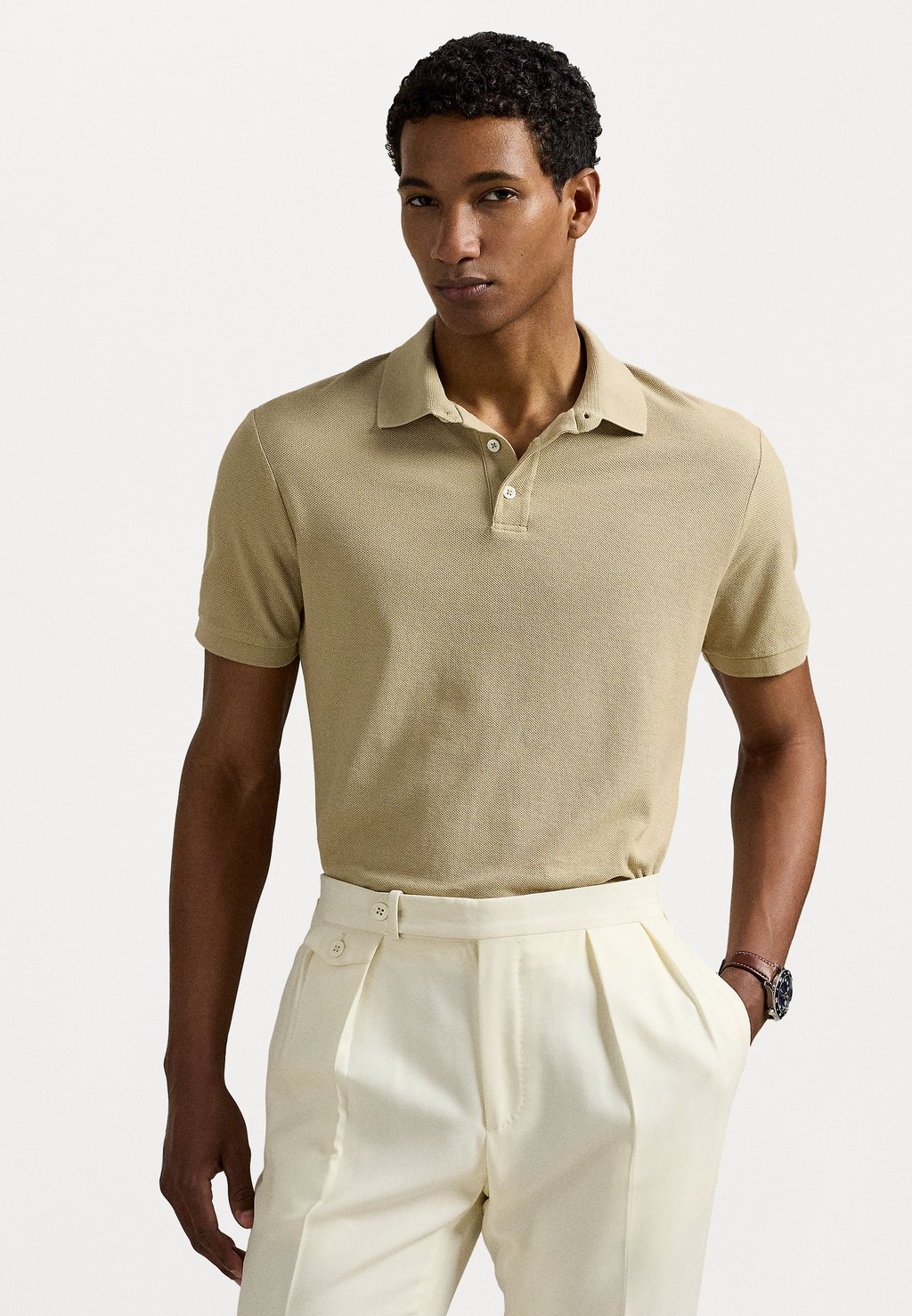 Рубашка поло STANDARD FIT Polo Ralph Lauren, хаки 
Рубашка поло STANDARD FIT Polo Ralph Lauren, хаки