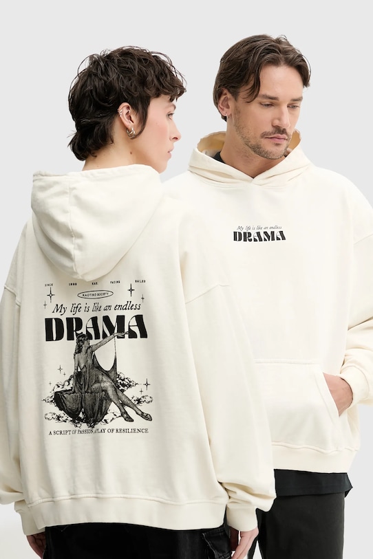 Хлопковая толстовка Kaotiko, бежевый
Хлопковая толстовка Kaotiko, бежевый