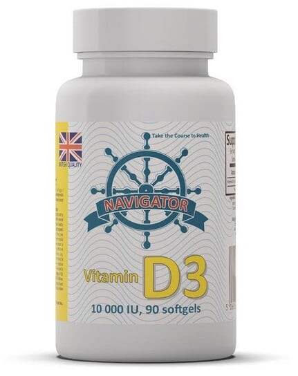 Navigator, Витамин D3 10000 МЕ - 90 капсул
Navigator, Витамин D3 10000 МЕ - 90 капсул