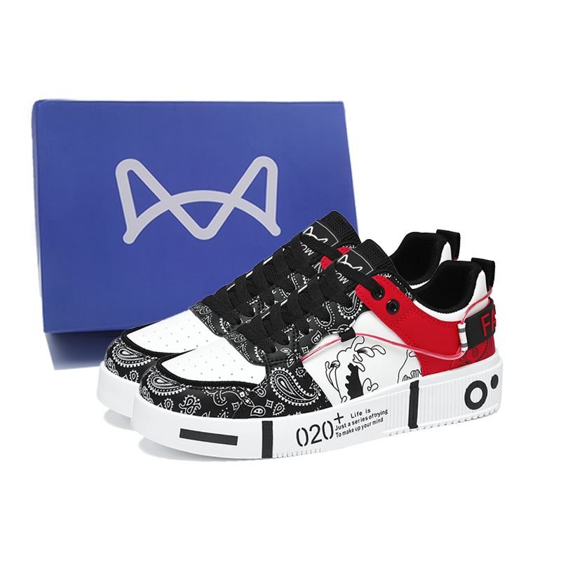 MIIOW Антискользящие износостойкие низкие скейтерские кроссовки мужские Box - белый черный бокс, цвет White Black Box
MIIOW Антискользящие износостойкие низкие скейтерские кроссовки мужские Box - белый черный бокс, цвет White Black Box