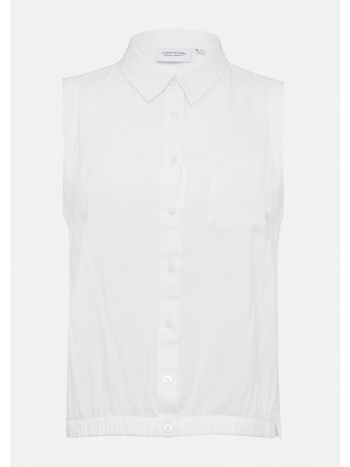 Блузка в цвете 0100_белый comma
Блузка в цвете 0100_белый comma